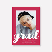 Modern Magenta het Afstuderen van het Manuscript v Aankondiging