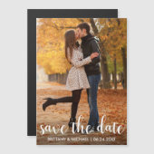 Modern Magnetisch Script Sla de datum op (Voorkant / Achterkant)