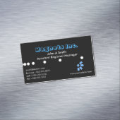 Modern magnetisch Visitekaartje (Voorbeeld)