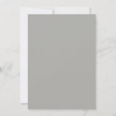 Modern Magnolia Wedding Invitation Kaart (Achterkant)