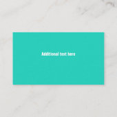 Modern Maid House Cleaning Visitekaartje (Achterkant)