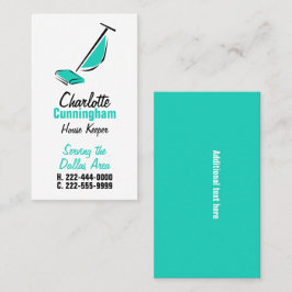 Modern Maid House Cleaning Visitekaartje