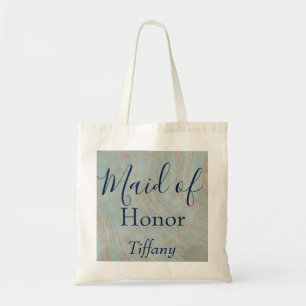 Modern Maid of Honor Tote Bag