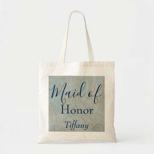 Modern Maid of Honor Tote Bag (Voorkant)
