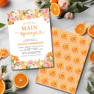 Modern Main Squeeze Citrus Vrijgezellenfeest Sinaa Kaart