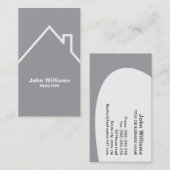 Modern makelaardij visitekaartje (Voorkant / Achterkant)