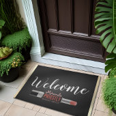 Modern Makeup Artist Beauty Salon Lipstick Welkom Deurmat