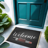 Modern Makeup Artist Beauty Salon Lipstick Welkom Deurmat