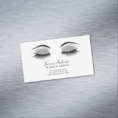 Modern Makeup Artist Magnetisch Visitekaartje (Voorbeeld)