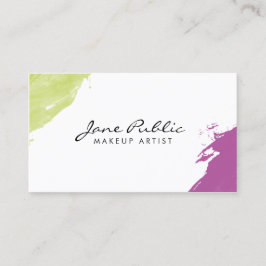 Modern Makeup Artist Visitekaartje
