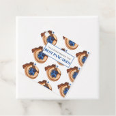 Modern mam maakt beste pannenkoek bedankjes labels (In situ)