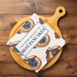 Modern mam maakt beste pannenkoek theedoek