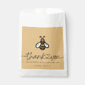 Modern mam-tot-bijen-Baby shower Bedankzakje (Voorkant)