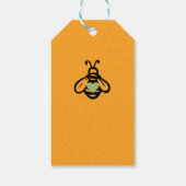 Modern mam-tot-bijen-Baby shower Cadeaulabel (Achterkant)