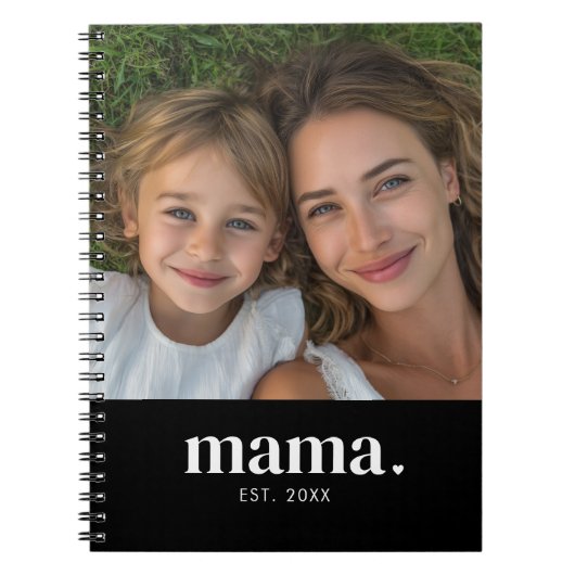 Modern Mama Foto Notitieboek (Voorkant)