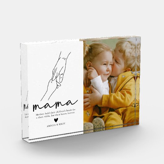 Modern Mama Quote Keepomwille Fotoblokken (Links)