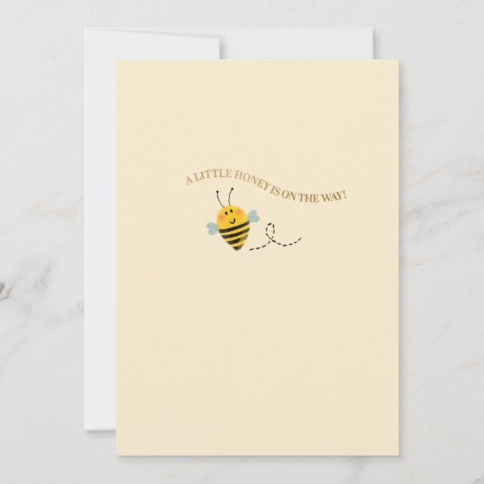 Modern mammie om Baby shower uit te nodigen Kaart (Achterkant)