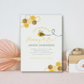 Modern mammie om Baby shower uit te nodigen Kaart