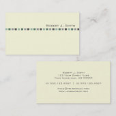 Modern Man Visitekaartje (Voorkant / Achterkant)