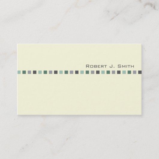 Modern Man Visitekaartje (Voorkant)