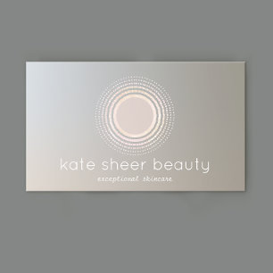 Modern Mandala Circle Logo, Beauty Salon Visitekaartje