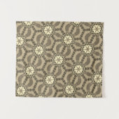 MODERN Mandala COLOR GOLDEN ROOS TAPESTRY Wandkleed (Voorkant (horizontaal))