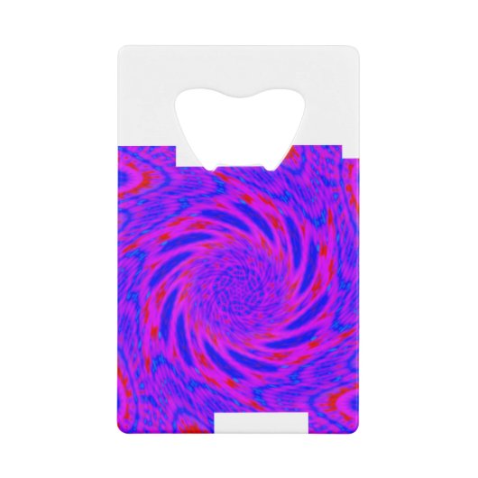 MODERN MANDALA COLOR PINK CREDITKAART FLESSENOPENER (Voorkant)
