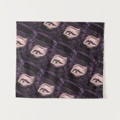 MODERN Mandala COLOR PINK EYE TAPESTRY Wandkleed (Voorkant (horizontaal))