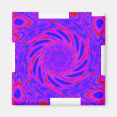 MODERN MANDALA COLOR PINK MAGNEET (Voorkant)
