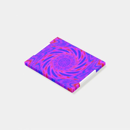 MODERN MANDALA COLOR PINK POST-IT® NOTES (Schuin)