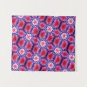 MODERN Mandala COLOR PINK ROSE TAPESTRY Wandkleed (Voorkant (horizontaal))