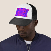 MODERN MANDALA COLOR PINK TRUCKER PET (In situ)