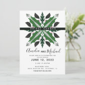 Modern Mandala Handtekening Floral Vrijgezellenfee Kaart (Staand voorkant)