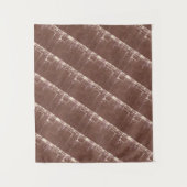 MODERN Mandala LINES - BROWN LIGHT Tapestry Wandkleed (Voorkant)