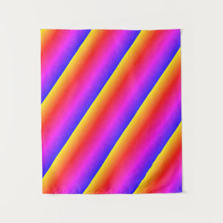 MODERN Mandala LINES - PINK PAARS ORANJE ROOS Wandkleed