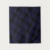 MODERN Mandala LINES - PINK PLUE ROOS Tapestry Wandkleed (Voorkant)