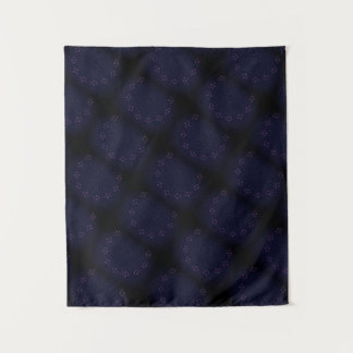 MODERN Mandala LINES - PINK PLUE ROOS Tapestry Wandkleed