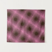 MODERN Mandala - PINK BLACK ROOS Tapestry Wandkleed (Voorkant (horizontaal))