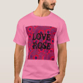 MODERN MANDALA ROOS COLOR PINK T-SHIRT (Voorkant)