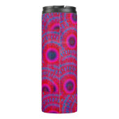 MODERN MANDALA ROOS COLOR PINK THERMOSBEKER (Achterkant)