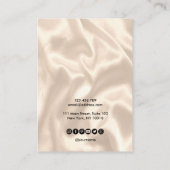 Modern Mandala Verooringskaart Visitekaartje (Achterkant)