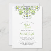 Modern Mandala Vrijgezellenfeest Kaart (Voorkant)