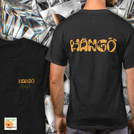 modern Mango lifestyle bewerkbaar t-shirt voor har