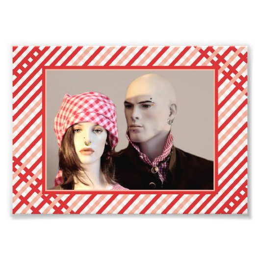 Modern Manikin Photo Print Foto Afdruk (Voorkant)