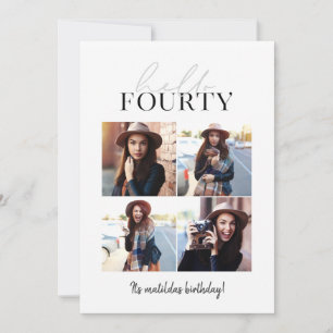 Modern manuscript & geometrische 40ste