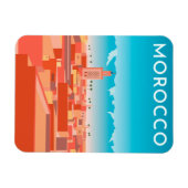 Modern Marakesh Travel Magneet (Horizontaal)