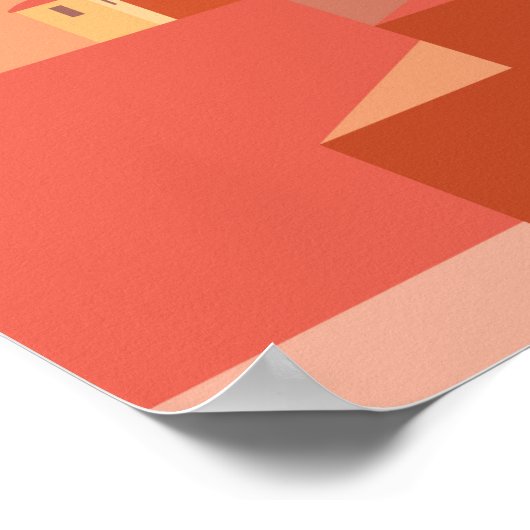 Modern Marakesh Travel Poster (Hoek)