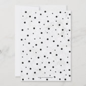 Modern marble Adult 30th Birthday Party Kaart (Achterkant)