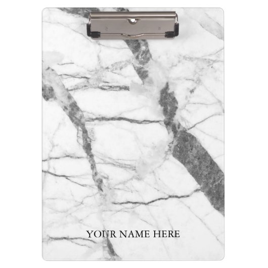 Modern Marble Designer - Gepersonaliseerd Klembord (Voorkant)