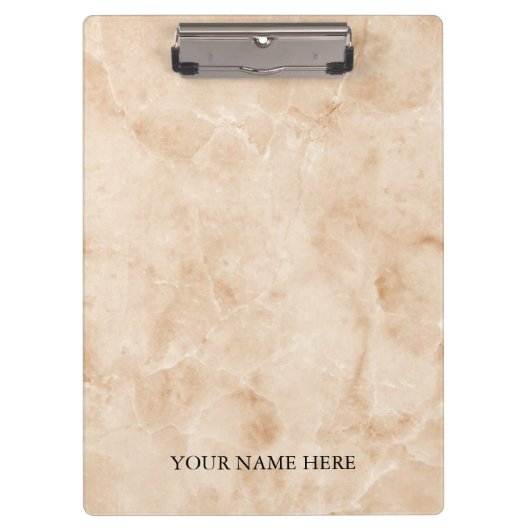 Modern Marble Designer - Gepersonaliseerd Klembord (Voorkant)